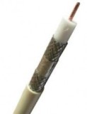 Cablu Coaxial Rg6 K-Tex Alb / Rola 100Ml