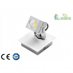 Lampa spot LED COB 5W 3000K Lumina Calda foto