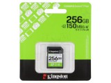 Card de memorie SDXC 256GB Class 10 UHS-I U1 V10 de la KINGSTON TECHNOLOGY