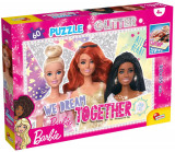 Puzzle GLITTER Barbie - SELFIE (60 de piese) PlayLearn Toys, LISCIANI