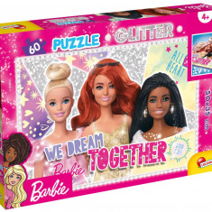 Puzzle GLITTER Barbie - SELFIE (60 de piese) PlayLearn Toys
