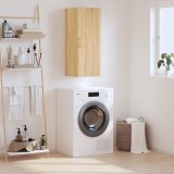 vidaXL Dulap montat pe perete, stejar sonoma, 34,5x34x90 cm