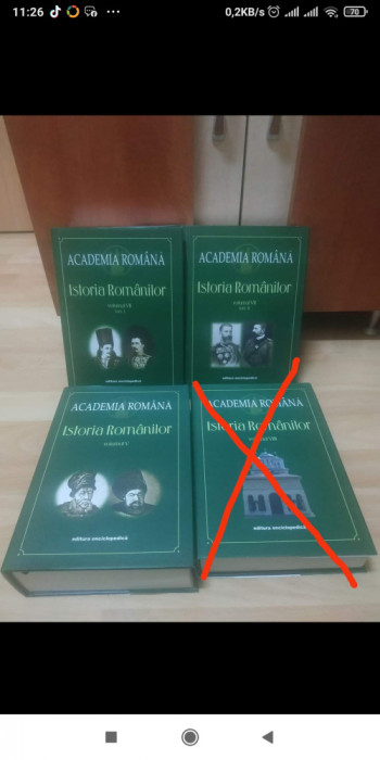 Academia Rom&acirc;nă - Istoria Rom&acirc;nilor