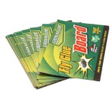 Capcana adeziva pentru muste si insecte, set 15 bucati, tip carte, fara miros, reutilizabila, adeziv puternic, interior si exterior