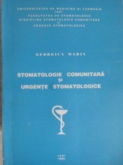 STOMATOLOGIE COMUNITARA SI URGENTE STOMATOLOGICE-GEORGICA MARIN-220665