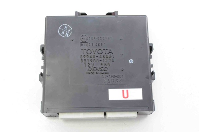 Alt modul de control LEXUS RX _U3_ 2007 OEM: 89940-48061,031900-1270 2243923