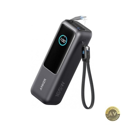 Baterie Externa Anker 25000mAh 165W QC + PD 1 x USB-A - 3 x USB-C Gri A1695H11 foto