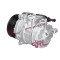 Compresor aer conditionat Saab 9-5, 1997-2010, motorizare 2.0 T/2.3 T/3.0 V6 T, benzina; 1.9 TiD/2.2 TiD/3.0 TiD, diesel, rola curea 120 mm, 6 canelu