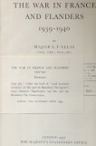 THE WAR IN FRANCE AND FLANDERS 1939-1940, HISTORY OF THE SECOND WORLD WAR - L. F. ELLIS, FIRST EDITION, UNITED KINGDOM MILITARY SERIES