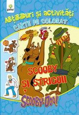 Scooby-Doo! - Scooby si strigoii - Abtibilduri si activitati. Carte de colorat foto