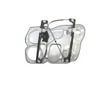 Macara geam Vw Touran (1T), 2003-08.2015, fata stanga, cu panou, electrica, fara motoras, 1T1837461B