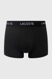 Lacoste boxeri 3-pack barbati, culoarea negru
