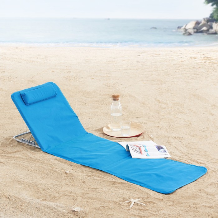 Saltea plaja Cellorigo set 2 buc albastru [en.casa] HausGarden Leisure