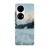 Husa compatibila cu Huawei P50 model Ski slope, Silicon, TPU, Viceversa