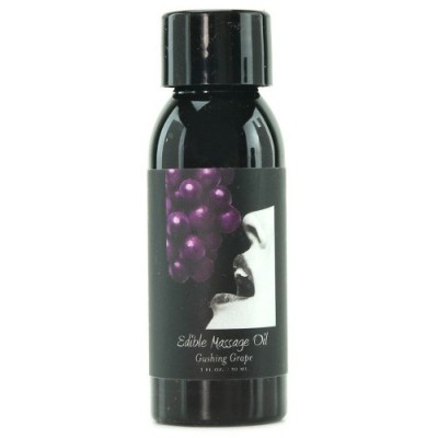 Masaj - Earthly Body Ulei Comestibil de Masaj 60 ml Masaj Fin cu Ingrediente Naturale - Struguri foto