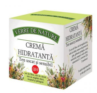 Crema hidratanta pentru ten uscat si sensibil cu unt de Shea 50 ml