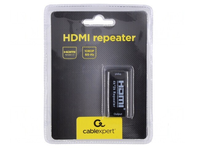 Repeater HDMI 1.4 cu soclu HDMI negru
