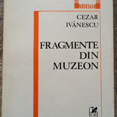 Fragmente din Muzeon - Cezar Ivanescu