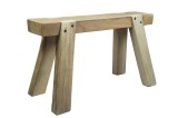 Cumpara ieftin Banca AdTrend Lemn Maro 60x24x34 cm Stil Rustic Colecție Home &amp; Patio