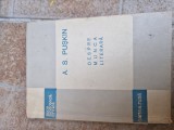 Puskin despre minca literară vintage, 1981