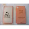 Husa Silicon Ultra Slim Rosie pentru Sony Xperia Z1 - Protectie Subtire si Usoara