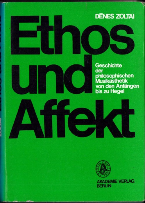 HST C3468 Ethos und Affekt