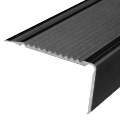 Profil pentru Treapta din Aluminiu, 45x23 mm, 0.9 m, Culoare Grafit, Profil Trepte, Profil Aluminiu pentru Treapta foto