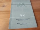 REVISTA STUDII TEOLOGICE NR.3-4 și 5-6/1966 TEXTE PR.ENE BRANISTE, NICOLAE BALCA