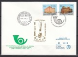 Ungaria 1990 - FDC SPECIAL AUR - EUROPA SPATIALA - Tiraj 60 ex. numerotate