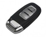 Set 2 bucati - Carcasa cheie Telecomanda Smart Key Topautochei&amp;#174; compatibila cu Audi A4 A5 A6 Q5 Q7 S4 S6 S5 cu suport baterie