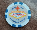M3C1 102 - Jeton de colectie tematica jocuri de noroc - Casino/Las Vegas/Nevada