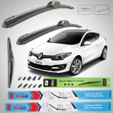 Cumpara ieftin Ștergătoare Renault Megane III Coup&eacute; 3 Uși Facelift (2012&ndash;2016) TeamCar&reg; &ndash; Set Complet