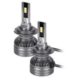 Set becuri LED auto H7 A16, 90W, 6000K, lumina alb rece