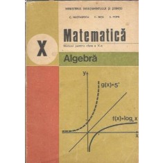 Matematica. Manual pentru clasa a X-a. Algebra - C. Nastasescu