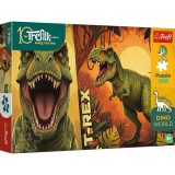 PUZZLE TREFL 100 FAMILIA TREFLIK DINO WORLD T REX