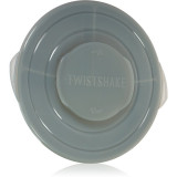 Twistshake Divided Plate farfurie compartimentată cu capac Grey 6 m+ 1 buc