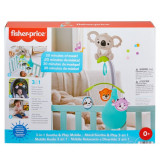 Cumpara ieftin FISHER PRICE CARUSEL MUZICAL 3 IN 1