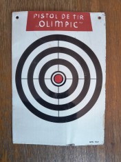 Tinta tabla pentru pistol de tir Olimpic / CD1P foto