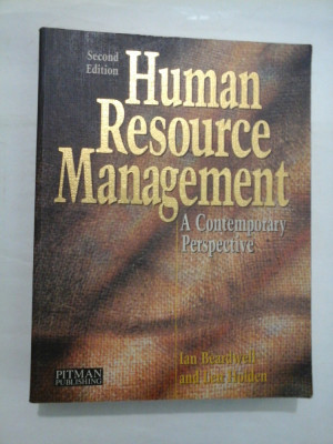 HUMAN RESOURCE MANAGEMENT - ION BEARDWELL/ LEN HOLDEN foto