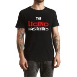 Tricou barbati pentru pensionare (Happy Retirement), negru, marimea XL