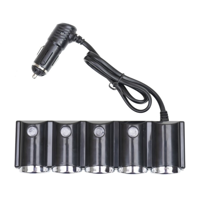 INCARCATOR AUTO PNI LIGHTER 04 CU 4 IESIRI BRICHETA 12V 24V SI 2 IESIRI USB (1A), INDICATOR LED