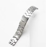 Br??ar? O?el Inoxidabil pentru Swatch &ndash; 17/19 mm &ndash; Sistem Triden? (Three-Fork) &ndash; Compatibil? YCS, YAS, YGS, YGS749G