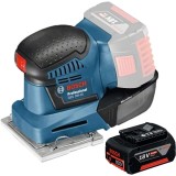 Bosch GSS 18V-10 + GBA - Slefuitor cu vibratii 101x113 mm + Acumulator Li-Ion 18 V 5 Ah