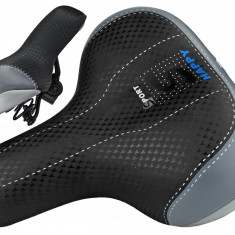 Sa biciclete "Happy" AZ-136BF-B5 Jet Selle, cu arcuri, culoare negru/gri PB Cod:S022