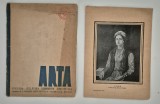 Carte veche Revista Arta Nr 1 Anul 3 /1934 Pictura Sculptura Arhitectura
