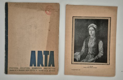 Carte veche Revista Arta Nr 1 Anul 3 /1934 Pictura Sculptura Arhitectura foto