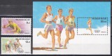 Belgia 1988 - Jocurile Olimpice - Seul, Serie + Colita, MNH, Nestampilat