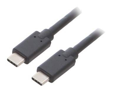Cablu USB C 3.1 2m Negru foto