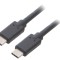 Cablu USB C 3.1 2m Negru