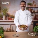 CRATITA INOX+CAPAC 16X9 CM, 1.8L, NICOLAI TAND, ORIGINI, COOKING BY